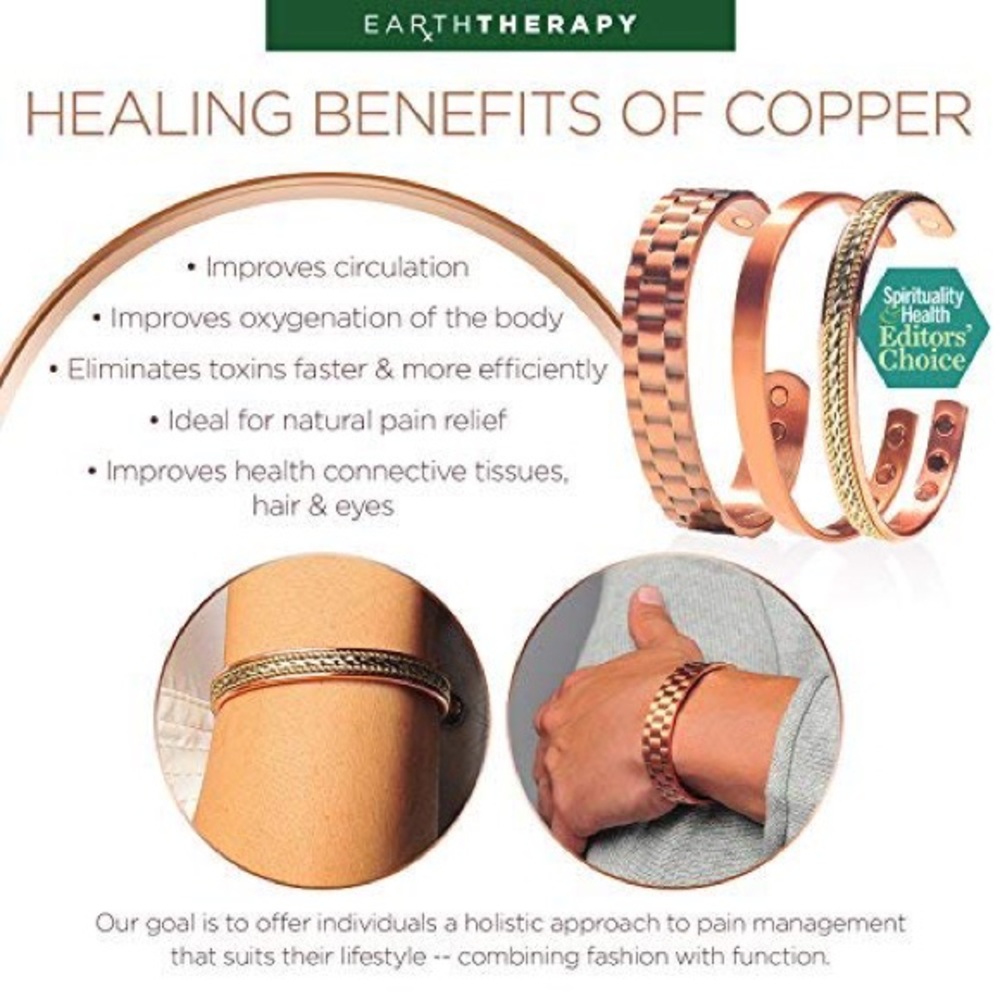 Solid Copper Bracelet - image 4